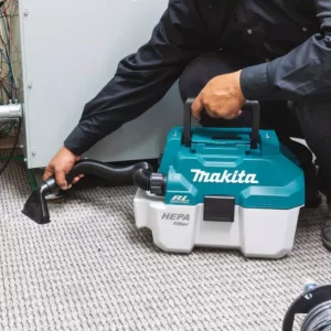 Makita 18-Volt LXT Brushless Compact Router, Jig Saw and 2 Gal. Dust Extractor/Vacuum with bonus 18-Volt LXT Starter Pack