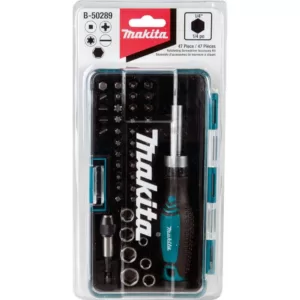 Makita Ratchet and Bit Set (47-Piece)