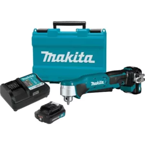 Makita 12-Volt MAX CXT Lithium-Ion Cordless 3/8 in. Right Angle Drill Kit (2.0 Ah)