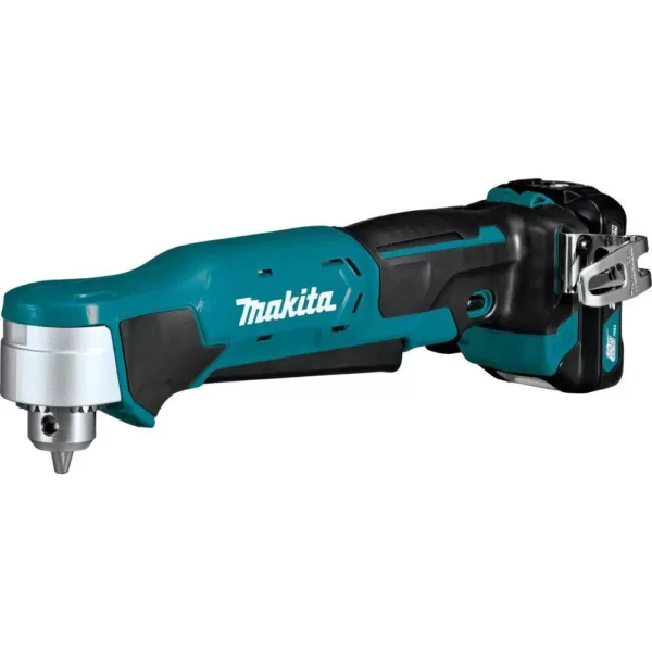 Makita 12-Volt MAX CXT Lithium-Ion Cordless 3/8 in. Right Angle Drill Kit (2.0 Ah)