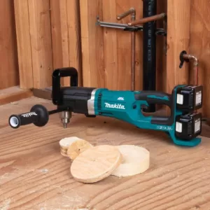 Makita 18-Volt X2 (36-Volt) 5.0 Ah LXT Lithium-Ion Brushless Cordless 1/2 in. Right Angle Drill Kit