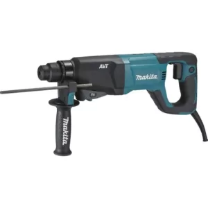 Makita 8 Amp 1 in. Corded SDS-Plus Concrete/Masonry AVT (Anti-Vibration Technology) Rotary Hammer Drill with Handle Hard Case