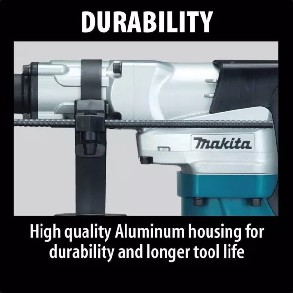 Makita 12 Amp 1-9/16 in. Corded Spline Concrete/Masonry Rotary Hammer Drill with Side Handle D-Handle and Hard Case