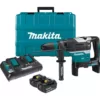 Makita 18-Volt 1-9/16 in. 5.0 Ah X2 LXT Lithium-Ion (36-Volt) Brushless Cordless AVT Rotary Hammer Kit AFT AWS