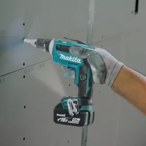 Makita 18-Volt LXT Brushless Cordless Drywall Screwdriver with Push Drive Technology with bonus 18-Volt LXT Battery Pack 5.0Ah