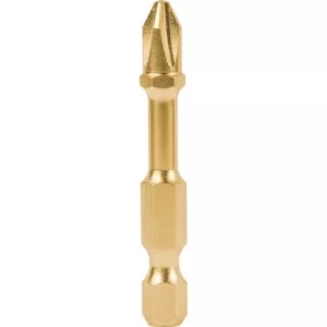 Makita Impact GOLD #2 2 in. Phillips Power Bit (15 Per Pack)