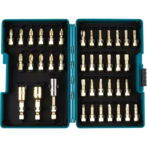 Makita Impact Gold Drive Bit Set (40-Piece)