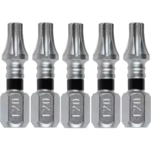 Makita IMPACT XPS T20 Torx 1 in. Insert Bit (5-Pack)