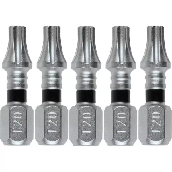 Makita IMPACT XPS T20 Torx 1 in. Insert Bit (5-Pack)