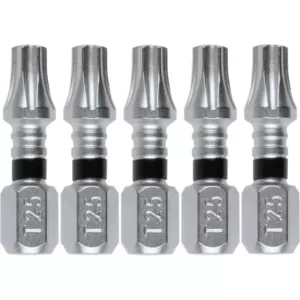 Makita IMPACT XPS T25 Torx 1 in. Insert Bit (5-Pack)