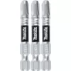 Makita Impact XPS #3 Phillips 2 in. Power Bit (3-Pack)