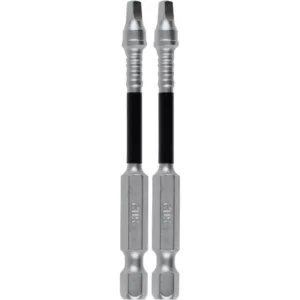 Makita IMPACT XPS #2 Square 3 in. Power Bit (2-Pack)