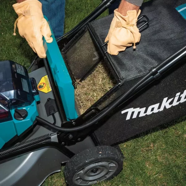 Makita 18 in. 18-Volt X2 (36-Volt) LXT Lithium-Ion Cordless Walk Behind Self Propelled Lawn Mower Kit with 4 Batteries (5.0 Ah)