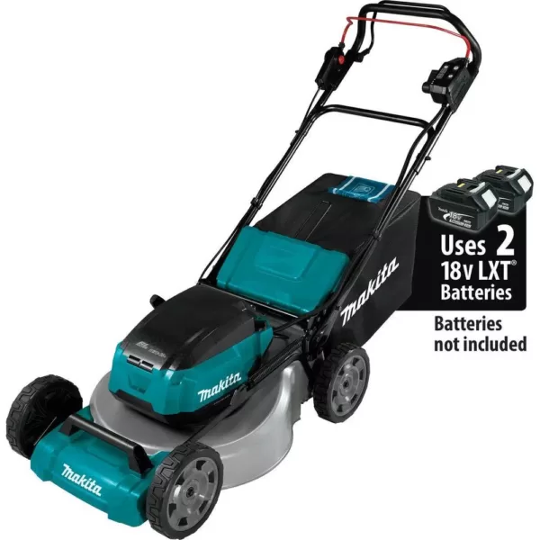 Makita 18 in. 18-Volt X2 (36V) LXT Lithium-Ion Cordless Walk Behind Self Propelled Lawn Mower, Tool Only