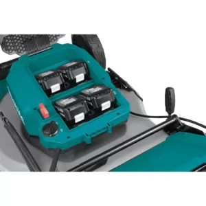 Makita 21 in. 18-Volt X2 (36-Volt) LXT Lithium-Ion Cordless Walk Behind Self Propelled Lawn Mower Kit with 4 Batteries (5.0 Ah)