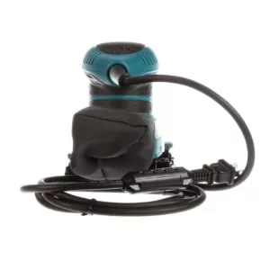 Makita 2 Amp Corded 1/4 Sheet Finishing Sander with 60G Paper, 100G Paper, 150G Paper, Dust Bag and Punch Plate