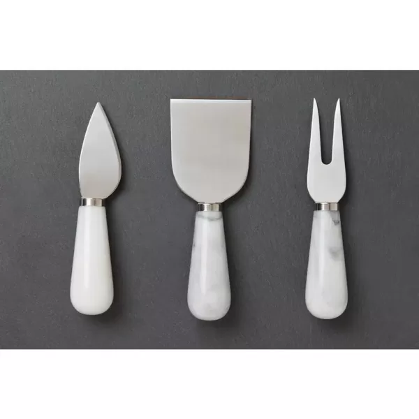 Fox Run Marble Cheese Knives (Set of 3)