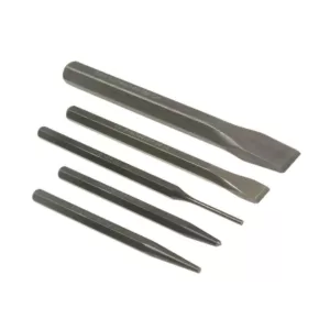 Mayhew Punch and Chisel Set (5-Piece)