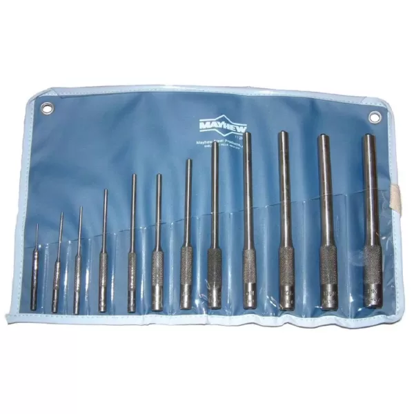 Mayhew 112-K Pilot Punch Set (12-Piece)