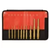 Mayhew Brass Metric Pin Punch Set (10-Piece)