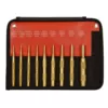 Mayhew Brass Metric Pilot Punch Set (9-Piece)