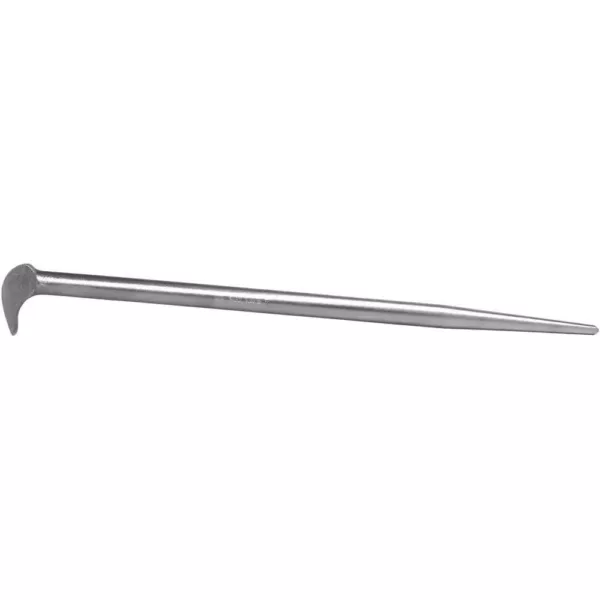 Mayhew 5/8 in. X 16 in. Plated Rolling Head Pry Bar