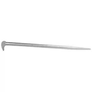 Mayhew 3/4 in. X 21 in. Plated Rolling Head Pry Bar