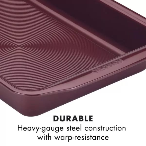 Circulon Nonstick Bakeware 5-Piece Bakeware Set, Merlot