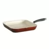 Tramontina Style Ceramica 12 in. Aluminum Ceramic Nonstick Grill Pan in Metallic Copper