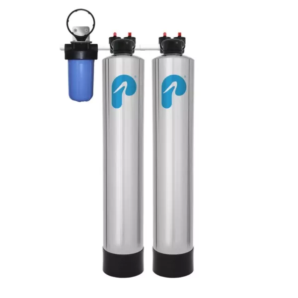 Pelican Water 15 GPM Whole House Water Filtration and NaturSoft Water Softener Alternative System