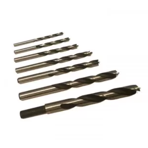 Milescraft Metric Brad Point Bit Set (7-Piece)