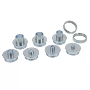 Milescraft Metal Bushing Set - Router Template Guide Set (10-Piece)