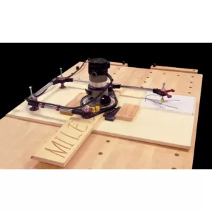 Milescraft PantographPRO Complete Routing System For Custom Made Wood Signs