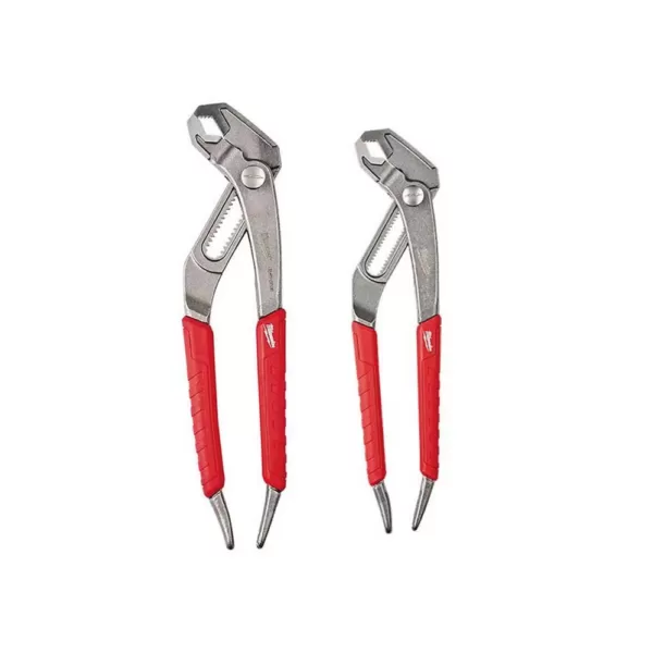 Milwaukee 8 in./10 in. V-Jaw Pliers Set (2-Piece)