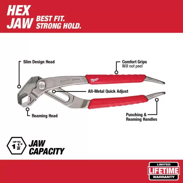 Milwaukee 8 in. V-Jaw Pliers