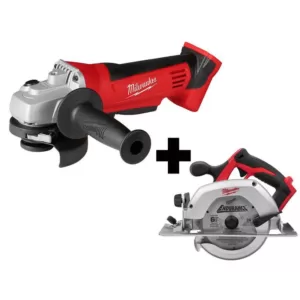 Milwaukee M18 4-1/2 in. Cordless Cut-Off/Grinder With M18 6-1/2 in. Cordless Circular Saw