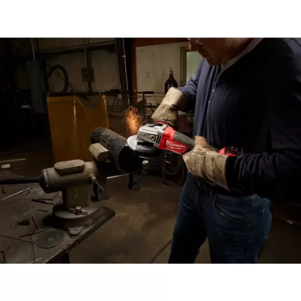 Milwaukee M18 FUEL 18-Volt Lithium-Ion Brushless Cordless 7/9 in. Angle Grinder with M18 FUEL 4-1/2 in. 5 in. Grinder