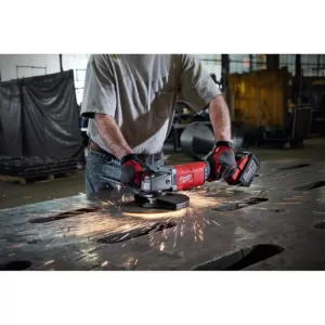 Milwaukee M18 FUEL 18-Volt Lithium-Ion Brushless Cordless 7/9 in. Angle Grinder with M18 FUEL 4-1/2 in. 5 in. Grinder