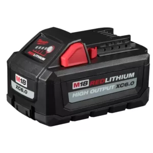 Milwaukee M18 FUEL 18-Volt Lithium-Ion Brushless Cordless 4-1/2 in./6 in. Grinder with Paddle Switch Kit and Two 6.0 Ah Battery