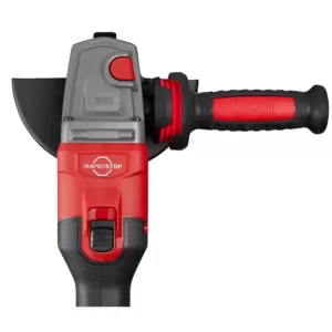 Milwaukee M18 FUEL 18-Volt Lithium-Ion Brushless Cordless 4-1/2 in./6 in. Grinder with Slide Switch Kit and Two 6.0 Ah Battery