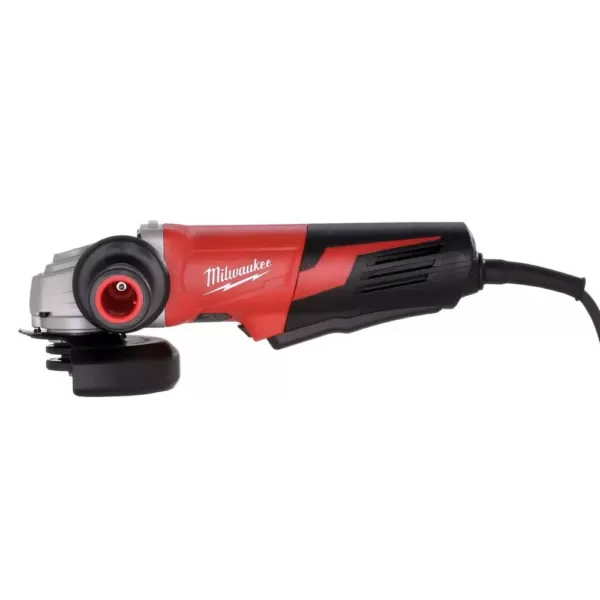 Milwaukee 13 Amp 5 in. Small Angle Grinder with Lock-On Paddle Switch