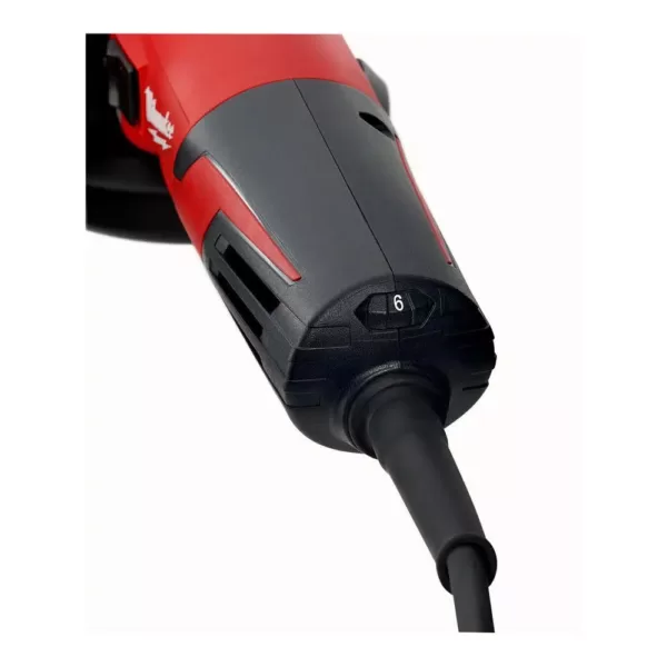 Milwaukee 13 Amp 5 in. Small Angle Grinder with Dial Speed