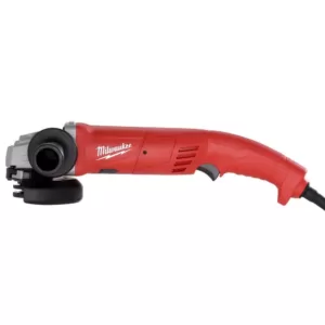 Milwaukee 11 Amp 5 in. AC/DC Small Angle Grinder with Trigger Grip