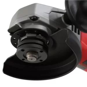 Milwaukee 11 Amp Corded 4-1/2 in. Small Angle Grinder with No-Lock Paddle