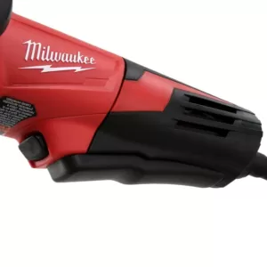 Milwaukee 13 Amp 6 in. Small Angle Grinder with Paddle Lock-On Switch