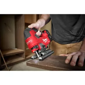 Milwaukee M18 FUEL 18-Volt Lithium-Ion Brushless Gen II 18-Gauge Cordless Brad Nailer/Jig SawithRouter Combo Kit (3-Tool)