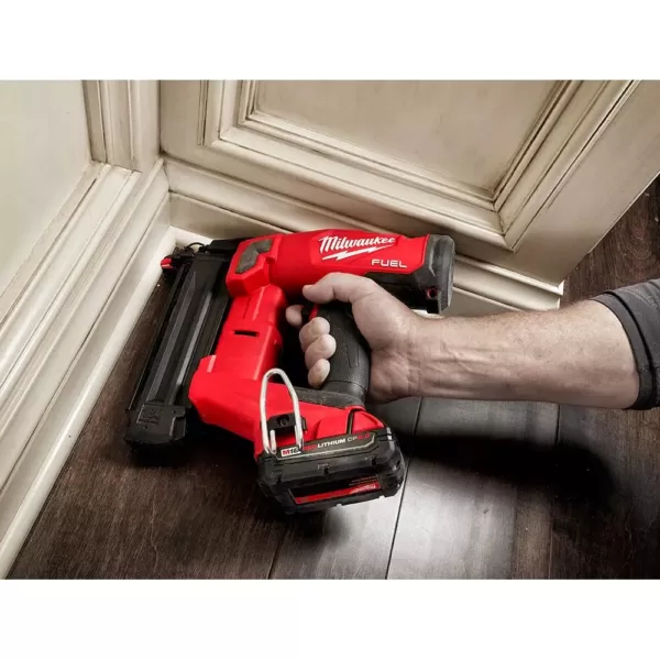 Milwaukee M18 FUEL 18-Volt Lithium-Ion Brushless Gen II 18-Gauge Cordless Brad Nailer (2-Tool)