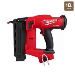 Milwaukee M18 FUEL 18-Volt Lithium-Ion Brushless Gen II 18-Gauge Cordless Brad Nailer (2-Tool)