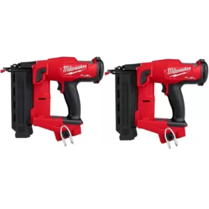 Milwaukee M18 FUEL 18-Volt Lithium-Ion Brushless Gen II 18-Gauge Cordless Brad Nailer (2-Tool)