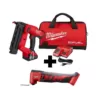 Milwaukee M18 FUEL GEN II 18-Volt 18-Gauge Lithium-Ion Brushless Cordless Brad Nailer Kit with M18 Oscillating Multi-Tool